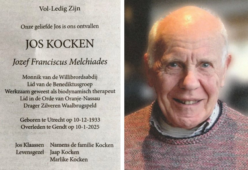 jos kocken overleden